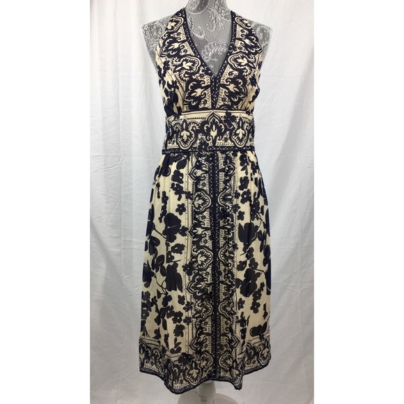 Jones New York Dresses & Skirts - Jones New York 12 Blue Silk Blend Halter Dress